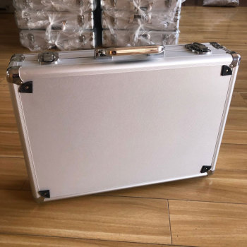 Company Customized sliver aluminum tool case aluminum metal hard box tool equipment case for sales