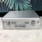 Small Silver Carrying Case Aluminum Tool Case&Box the portable light kit company customized