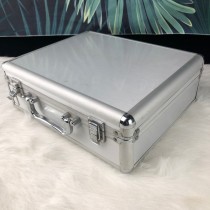 Small Silver Carrying Case Aluminum Tool Case&Box the portable light kit company customized