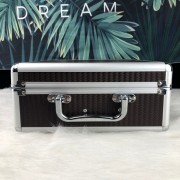Wine glasses carrying case aluminum case tool case storage box waterproof shockproof with handle