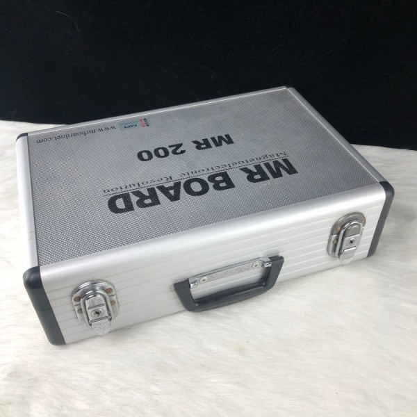 Company Customized Size Aluminum Case black printed screen printing Aluminum Carrying Tool Case