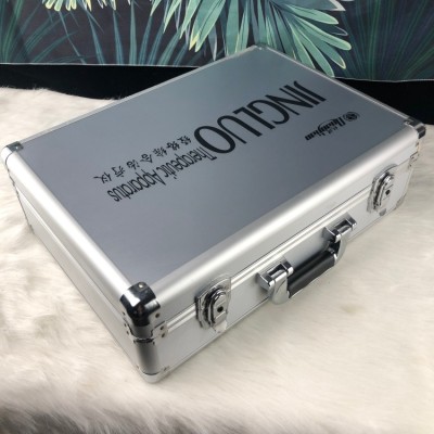 Customized Size Hard Aluminum printed screen printing Carrying Tool Case for Medical apparatus and instruments