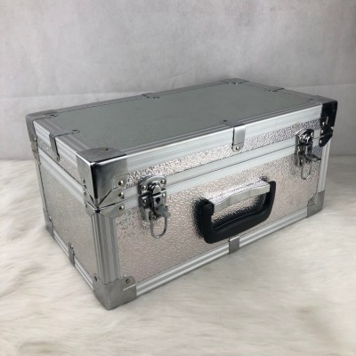 2019 Designed Aluminum tool carrying case cigarette case metal Sliver For Gun, Camera,Drone,Laptop