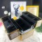 2019 new style local tyrants golden aluminum alloy make-up box&case for girls dresser in stock