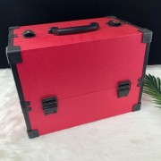 Portable durable Rectangular brief aluminum beauty case makeup case Cosmetics case for sales
