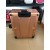 A high grade product portable push-pull aluminum alloy make-up box luggage with lamp with sound to makeup artist