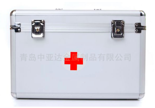 多功能医疗便携式铝合金医用箱带分隔背带