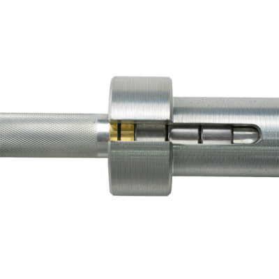 Meet The IWF Standard Weightliting CompetitionI All White Zinc Bar—15kg,women