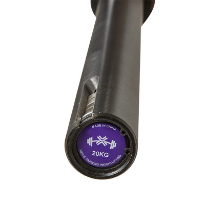 Colorful weight lifting training fitness bar