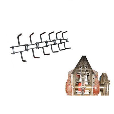 Carbon steel long pitch FU150 conveyor chains