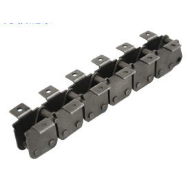 Carbon steel pitch 150mm high-low conveyor chain