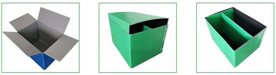 Fexible Custom New plastic pp corrugated and honeycomb box and divider with Low Cost