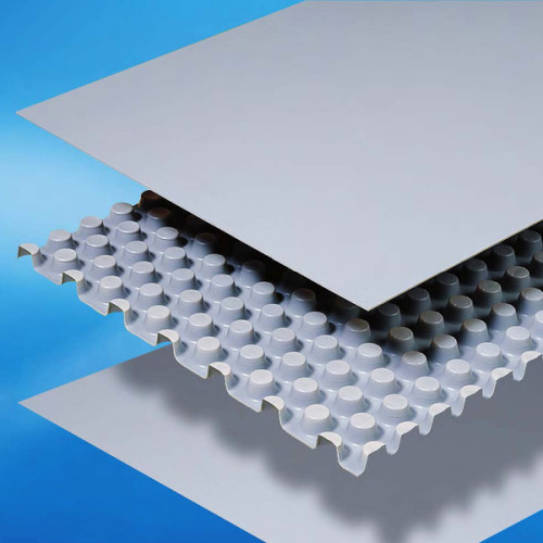 Two Color Durable Recyclable Plastic Polypropylene PP Honeycomb Board for Packing