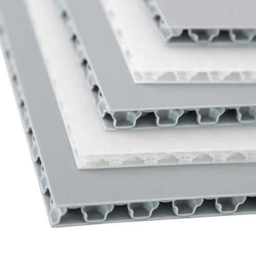 3-12mm Lightweight Plastic Polypropylene Board PP Honeycomb Panel