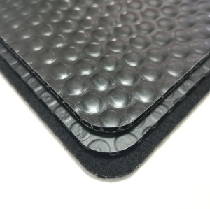 Flame Resistant Plastic Board Polypropylene PP Bubble Sheet for Automotive