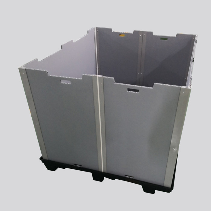 China Manufacture Custom or OEM Collapsible PP Plastic Pallet Sleeve Box System