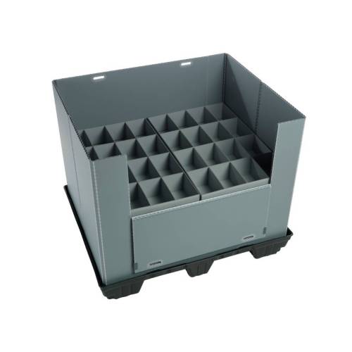 Economy  Reusable PP Plastic Pallet Sleeve for Any Application of  warehouse or transportation