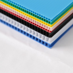 Easy Processing Colorful Custom Design PP Corroplast Sheet for Packing and Shipping