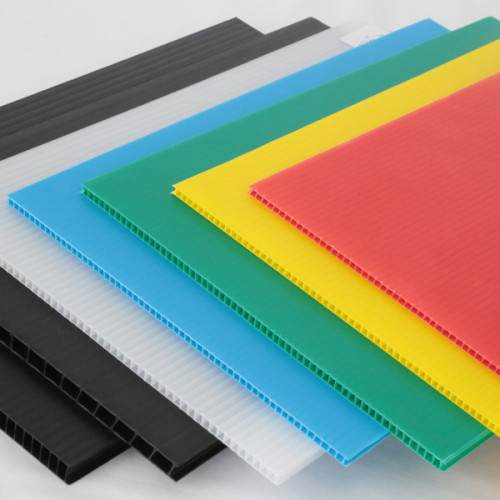 2020 Carton Fair Product Printable PP Plastic Polypropylene Corrugated Coroplast Fluted Sheet