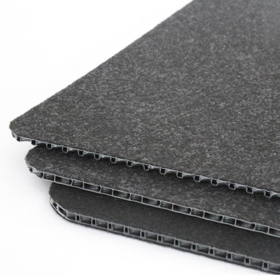 Flame Resistant Plastic Board Polypropylene PP Bubble Sheet for Automotive