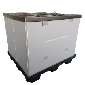 High Impact Strength PP Honeycomb Foldable Plastic Box for Pallet Sleeve Container
