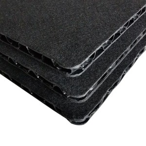 Made in China High Strength Polypropylene PP Bubble Sheet with non-woven fabric