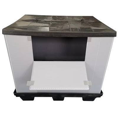 Factory Direct Sell Foldable PP Polypropylene Honeycomb Plastic Storage Box Pallet Sleeve