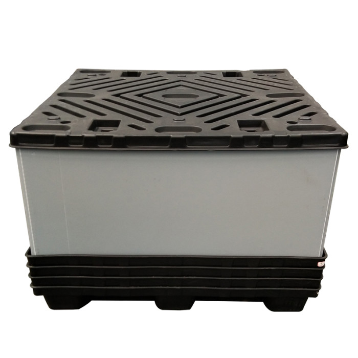 High Impact Strength PP Honeycomb Foldable Plastic Box for Pallet Sleeve Container