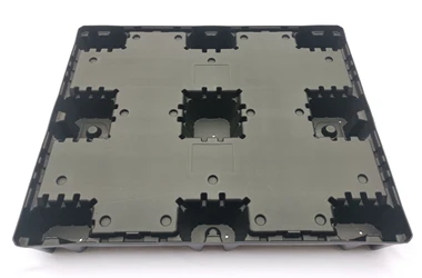Injection molded HDPE pallet