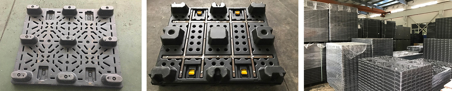 HDPE lid and pallet