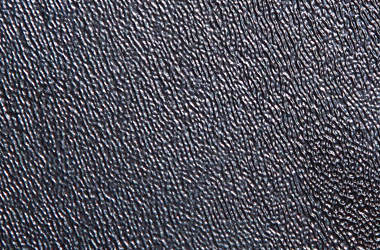 Leather grain finished HDPE sheet
