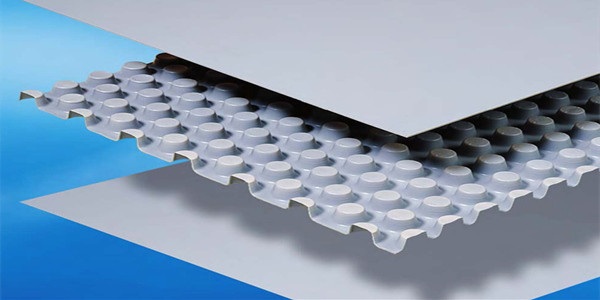 structure of Polyreflex pp honeycomb board