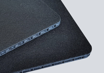 polypropylene bubble board with high density fabric