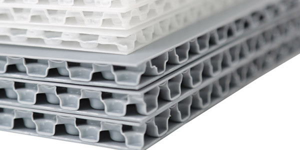 structure of Polyreflex pp honeycomb board