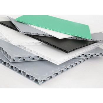 Fexible Custom New plastic pp corrugated and honeycomb box and divider with Low Cost