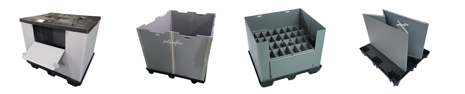 Collapsible lightweight pallet sleeve box