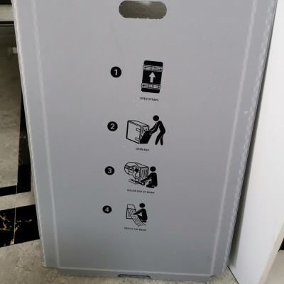 Printable Polypropylene Plastic Honeycomb Sheet with corona treatment for signs