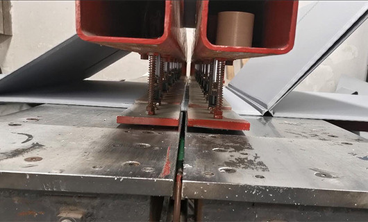 Butt welding for sleeve pack