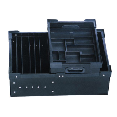 Anti-static Conductive PP Hollow Packing Box for Electronics and Auto Parts
