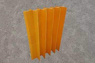 Fluted dividers with EVA foam