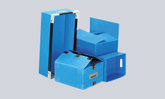 reusable packing box with release buckle