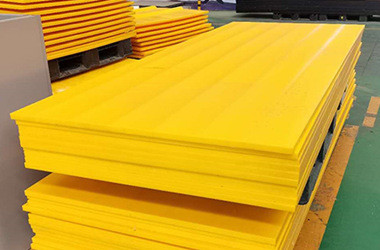 yellow UHMWPE sheet