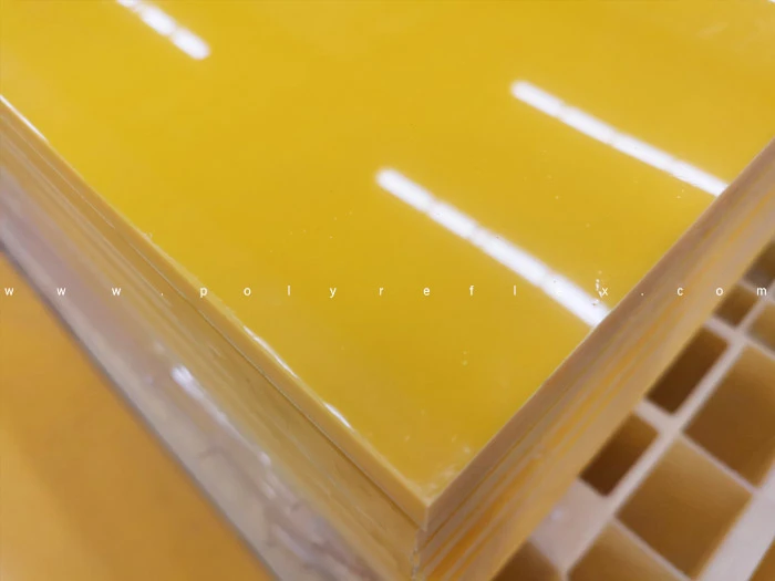 Yellow HDPE Sheet