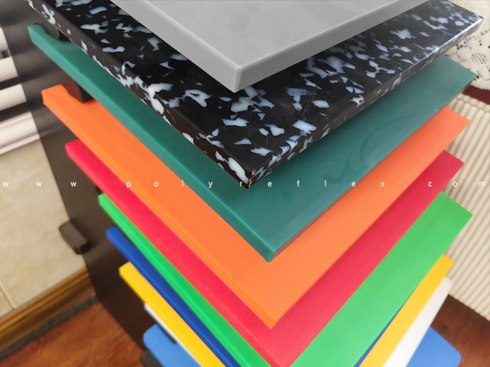 Polyreflex  Colored  UHMWPE Boards