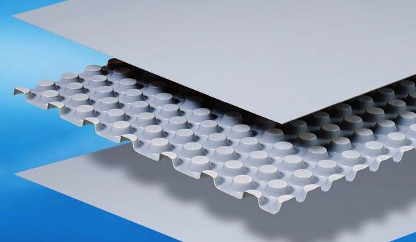 structure of Polyreflex pp honeycomb board