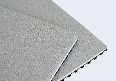 Leather laminate PP honeycomb board