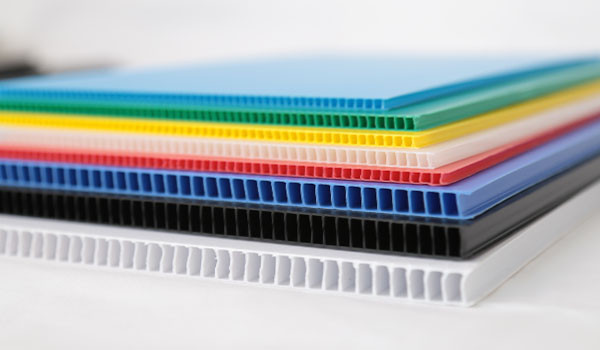 colored pp corrugated sheet