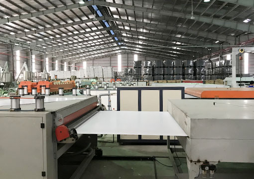 Polyreflex PP corrugated sheet factory