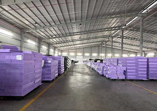 Polyreflex PP corrugated sheet warehouse