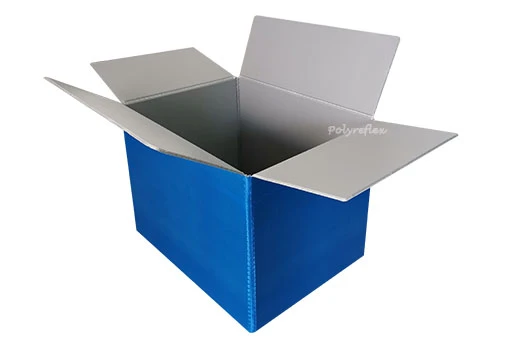 Plastic packaging box